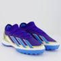 Imagem de Chuteira Adidas X Crazyfast League Messi 23 Academy TF Society Azul