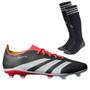 Imagem de Chuteira Campo Adidas Predator League 24 Low + Meião Adidas Preto