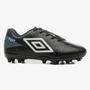 Imagem de Chuteira Campo Juvenil Umbro Adamant Unissex - Preto+Branco