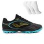 Imagem de Chuteira Futebol Society Joma Liga 5 + 3 Pares de Meias