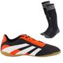 Imagem de Chuteira Futsal Adidas Predator Essentials Artilheira + Meião Adidas Preto