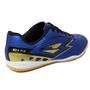 Imagem de Chuteira Futsal Dray Topfly Indoor Masculina - Azul e Dourado