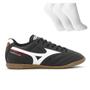 Imagem de Chuteira Futsal Mizuno Morelia Club In + 3 Pares de Meias