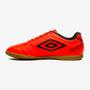 Imagem de Chuteira Futsal Umbro Class  Cor: Coral E Preto - Tamanho: 44