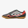 Imagem de Chuteira Futsal Umbro Prisma+ - Preto/Laranja