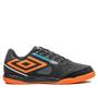 Imagem de Chuteira Futsal Umbro Pro 5 Bump Club Preto/Laranja