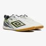 Imagem de Chuteira Futsal Umbro Sala V Bump Pro Unissex - Branco+Verde Limão