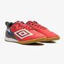 Imagem de Chuteira Futsal Umbro Sala V Bump Pro Unissex - Preto+Vermelho