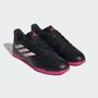 Imagem de Chuteira Indoor Unissex Copa Pure.4 Adidas Preto E Rosa