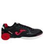 Imagem de Chuteira Joma Top Flex Futsal Preto/Vermelho