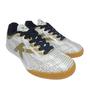 Imagem de Chuteira Kelme Sin Titan Futsal Masculino - Branco e Dourado