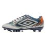 Imagem de Chuteira Masculina Campo Cosmic Branco Marinho Laranja Umbro U01FB052-276