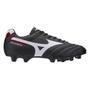 Imagem de Chuteira Mizuno de Campo Morelia Club MD Preto e Vermelho - Masculino