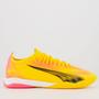 Imagem de Chuteira Puma Ultra Match IT BDP Futsal Laranja Neon