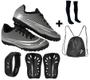 Chuteira Society Adulto Juvenil Sosaite Campo Sintético Futebol Nova + Meião Relógio Caneleira Mochila - Uzze Sport Imagem de Chuteira Society Adulto Juvenil Sosaite Campo Sintético Futebol Nova + Meião Relógio Caneleira Mochila