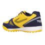 Imagem de Chuteira Society Topper Dominator Pro IV Amarelo e Marinho - Masculino