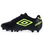 Imagem de Chuteira Umbro Campo Class 2.2 JR Preto e Verde limão - Infantil