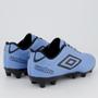 Imagem de Chuteira Umbro Class Campo Azul e Preta