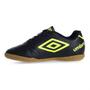 Imagem de Chuteira Umbro Futsal Class 2.2 JR Preto e Verde limão - Infantil