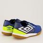 Imagem de Chuteira Umbro Pro 5 Bump Club Futsal Azul e Branca