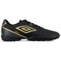 Imagem de Chuteira Umbro Society Attak Eternal Preto e Dourado - Masculino