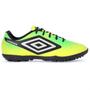 Imagem de Chuteira Umbro Society Cannon Verde Preto e Prata - Masculina