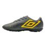 Imagem de Chuteira Umbro Society Orbit Grafite e Amarelo - Masculino