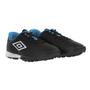 Imagem de Chuteira Umbro Society Tocco III Club Preta e Azul - Masculina