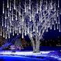 Imagem de Chuva de meteoros Luzes impermeáveis Decoração de Natal Luzes