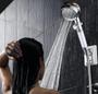Imagem de Chuveirinho  Ducha De Banho Chuveiro De Mão Pulverizador Água  Alta Pressão  Banheiro