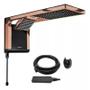 Imagem de Chuveiro Acqua Duo Eletrônico Black/Rose Gold 127 Volts 5500 Watts LORENZETTI