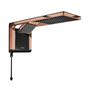 Imagem de Chuveiro Acqua Duo Rose Gold/Preto 220V7800W Lorenzetti