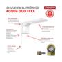 Imagem de Chuveiro De Parede Acqua Duo Flex 220V 6800W Branco Lorenzetti