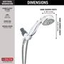Imagem de Chuveiro Delta Faucet 75700 - 7 Jatos com Limpeza Touch-Clean Cromado