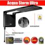 Imagem de Chuveiro E Ducha Economico e Grande Black Acqua Storm Ultra 110v 5500w