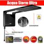 Imagem de Chuveiro E Ducha Grande e Forte Black Acqua Storm Ultra 110v 5500w