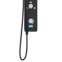 Imagem de Chuveiro Eletrônico Digital Ducha de Parede Hydra Falls Power Preto E Cromo 5500W 110V