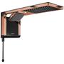 Imagem de Chuveiro Grande e Forte Black Com Rose Acqua Duo Ultra 220v 7800w