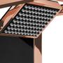Imagem de Chuveiro Grande e Forte Black Com Rose Acqua Duo Ultra 220v 7800w
