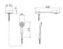 Imagem de Chuveiro Technoshower Cromado com Desviador - DN15(1/2") - Docol