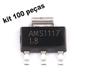 Imagem de Ci Ams1117 1.8V Smd Step down AMS 1117 Lm1117 arduino Kit 100 Peças 1,8v