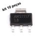 Imagem de Ci Ams1117 1.8V Smd Step down AMS 1117 Lm1117 arduino Kit 100 Peças 1,8v