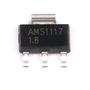 Imagem de Ci Ams1117 1.8V Smd Step down AMS 1117 Lm1117 arduino Kit 100 Peças 1,8v