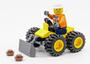 Imagem de Cidade LEGO: Trabalhador da construção e Bulldozer