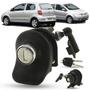 Imagem de Cilindro Botão do Porta Malas Elétrica Com Chave Volkswagen Fox Crossfox Spacefox 2003 2004 2005 2006 2007 2008 2009