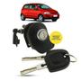Imagem de Cilindro Botão do Porta Malas Elétrica Com Chave Volkswagen Fox Crossfox Spacefox 2003 2004 2005 2006 2007 2008 2009
