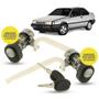 Imagem de Cilindro da Porta Dianteira Com Chave Fiat Tempra 1991 a 1998 Tipo 1993 a 1997 Botão