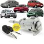 Imagem de Cilindro da Porta Dianteira Com Chave Volkswagen Gol Saveiro Voyage G5 G6 G7 Golf Bora Fox Polo Spacefox Crossfox