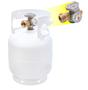 Imagem de Cilindro de tanque de propano Flame King YSN5LB-GAUGE 2,27 kg branco