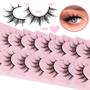 Imagem de Cílios Postiços EYDEVRO Manga Lashes - 7 Pares - Look Natural